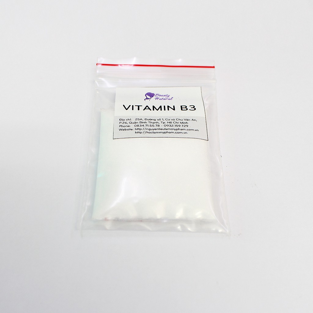 Vitamin B3 - Nguyên liệu làm mỹ phẩm