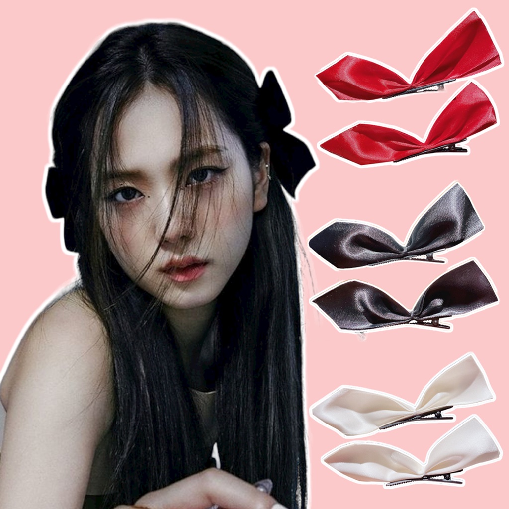 Nơ kẹp tóc jisoo blackpink how you like that