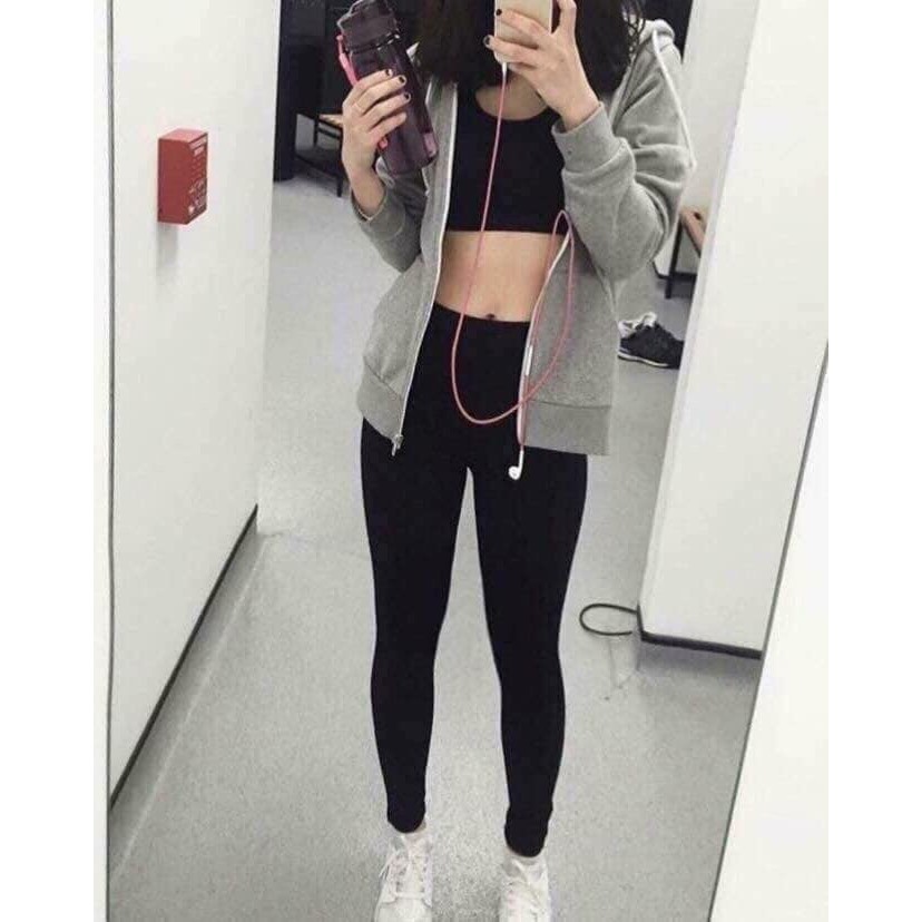 Quần legging f21❤freeship❤quần legging 4 túi cao cấp