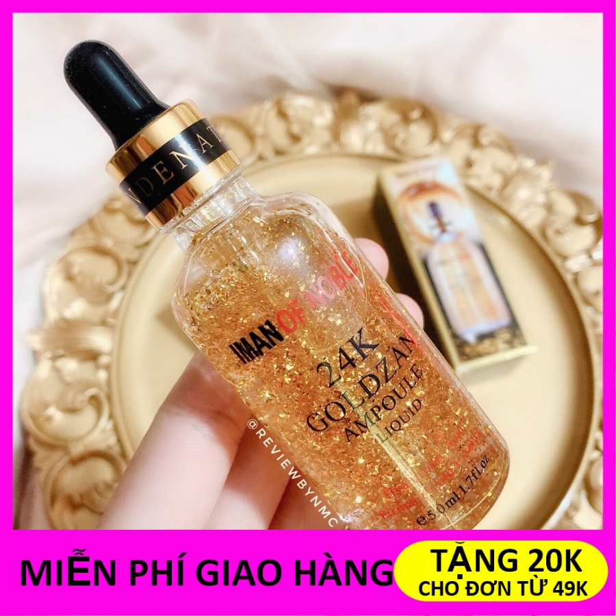 Serum vàng 24k Goldzan dưỡng trắng da cao cấp