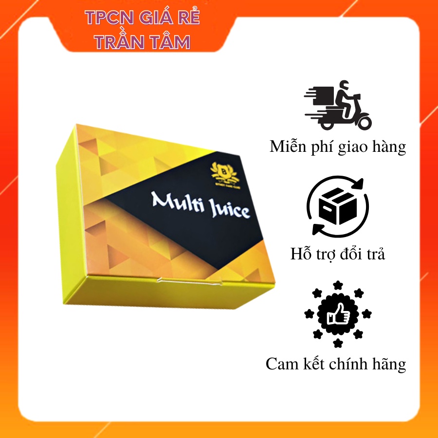 Multi Juice 10 Gói Của Malaysia Cân Bằng Chức Năng Sinh Lý Nam Nữ