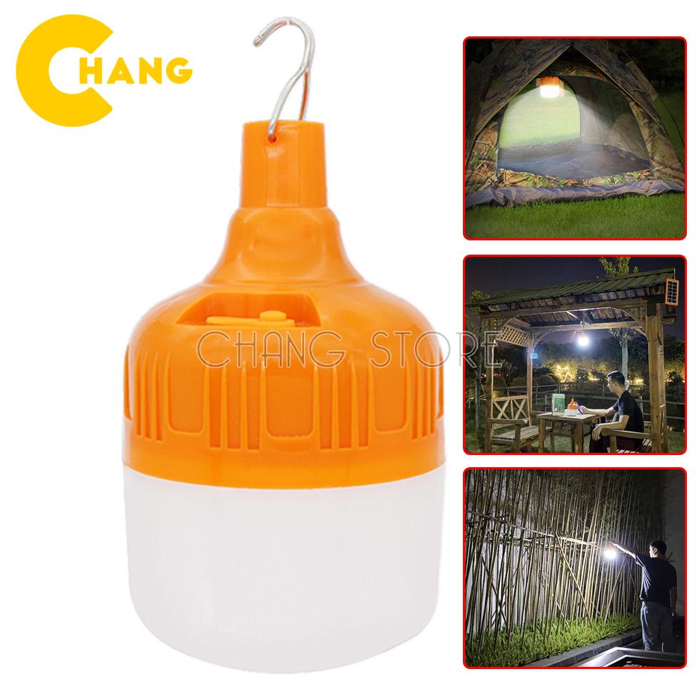 Bóng Đèn Led Sạc Tích Điện 40w Có Móc Treo Không Cần Dây Điện - Đèn Sạc Không Dây