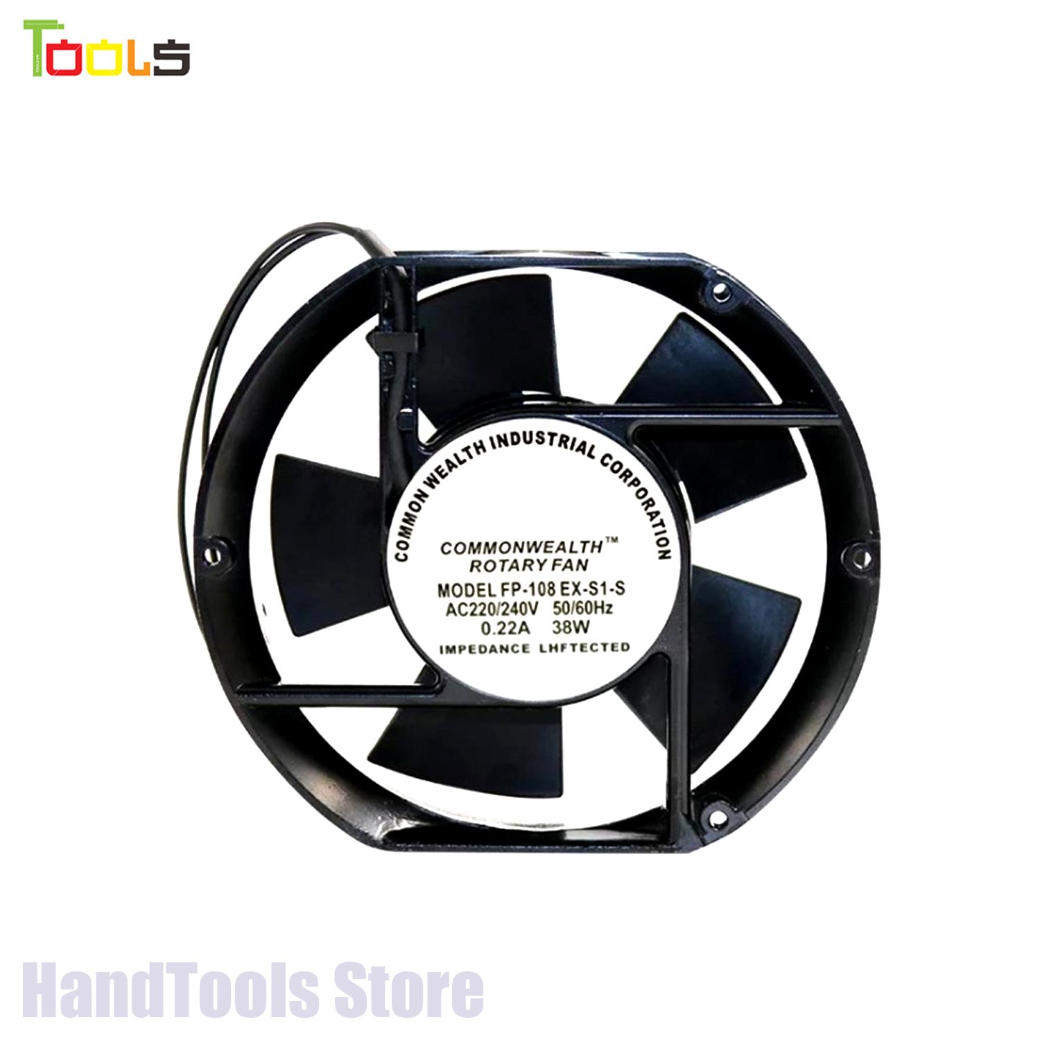 Quạt hút, Quạt tản nhiệt, Quạt làm mát tủ điện Commonwealth FP-108EX-S1-S, 220V, 172x150x51mm