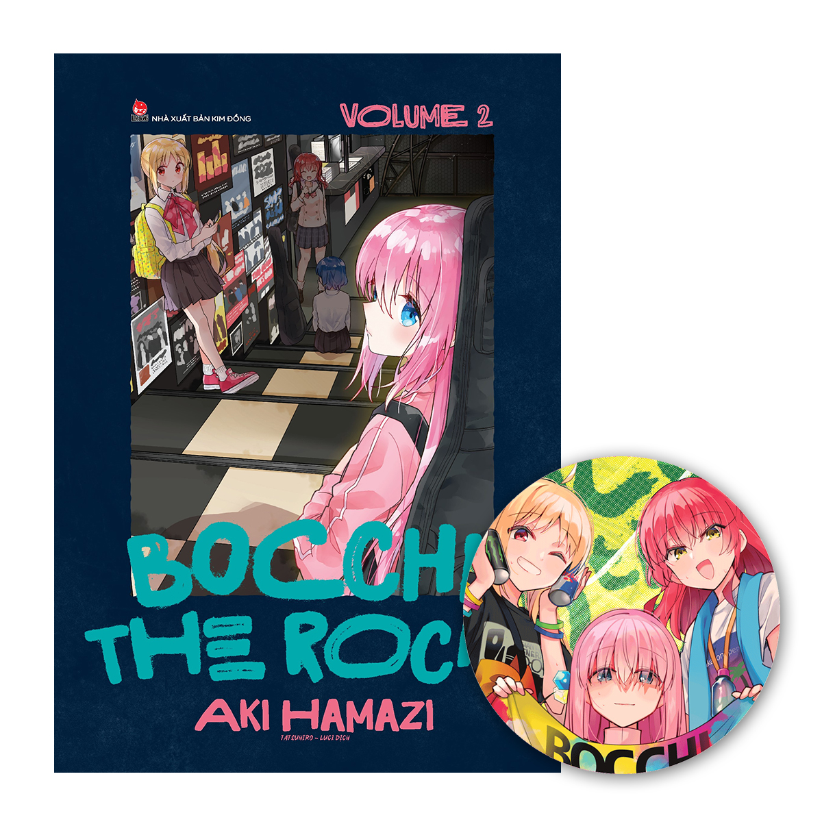 Truyện tranh - bocchi the rock! - tập 2 - tặng kèm lót ly