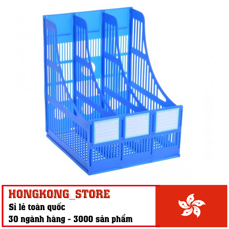 File nan 3 ngăn - Khay đựng tài liệu 3 ngăn đứng nhựa tốt bền đẹp