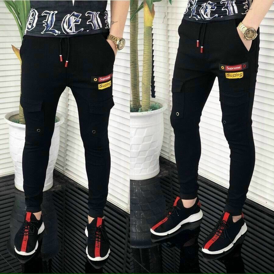 Quần jogger nam cá tính cao cấp-Quần jogger nam phong cách đường phố-Chất liệu vải kaki dày dặn ,lưng thun co giãn, tạo cảm giác thoải mái khi bận, không xù ,không bay màu (Full team mác) PHỤ KIỆN THỜI TRANG HCM NHC2