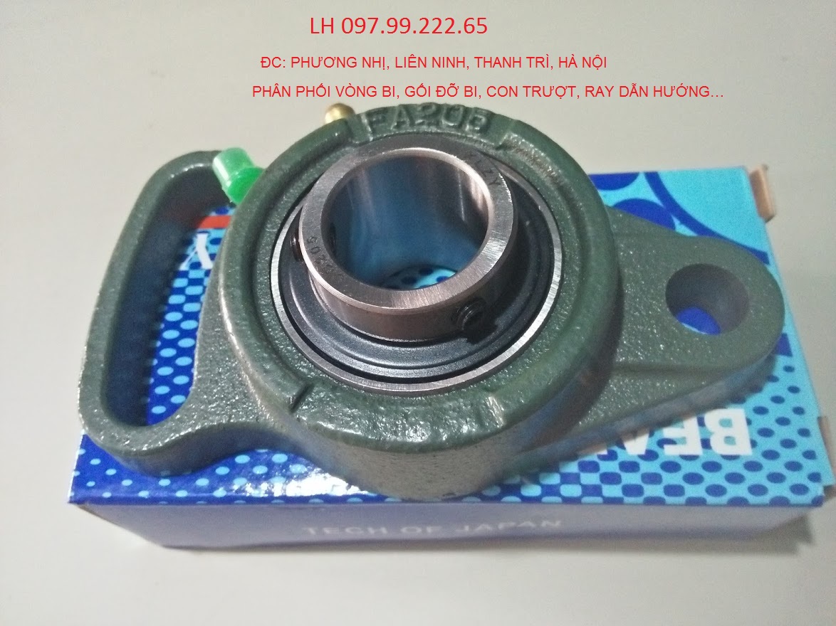 Gối đỡ vòng bi ucfa 206 lắp trục 30mm . gối bi có thể điều chỉnh 1 bên