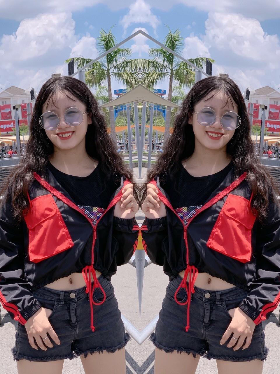 Áo khoác dù ngoại cánh dơi có dây rút hàng mới về cực đẹp (dù ngoại 1 lớp, hình in cực xinh)