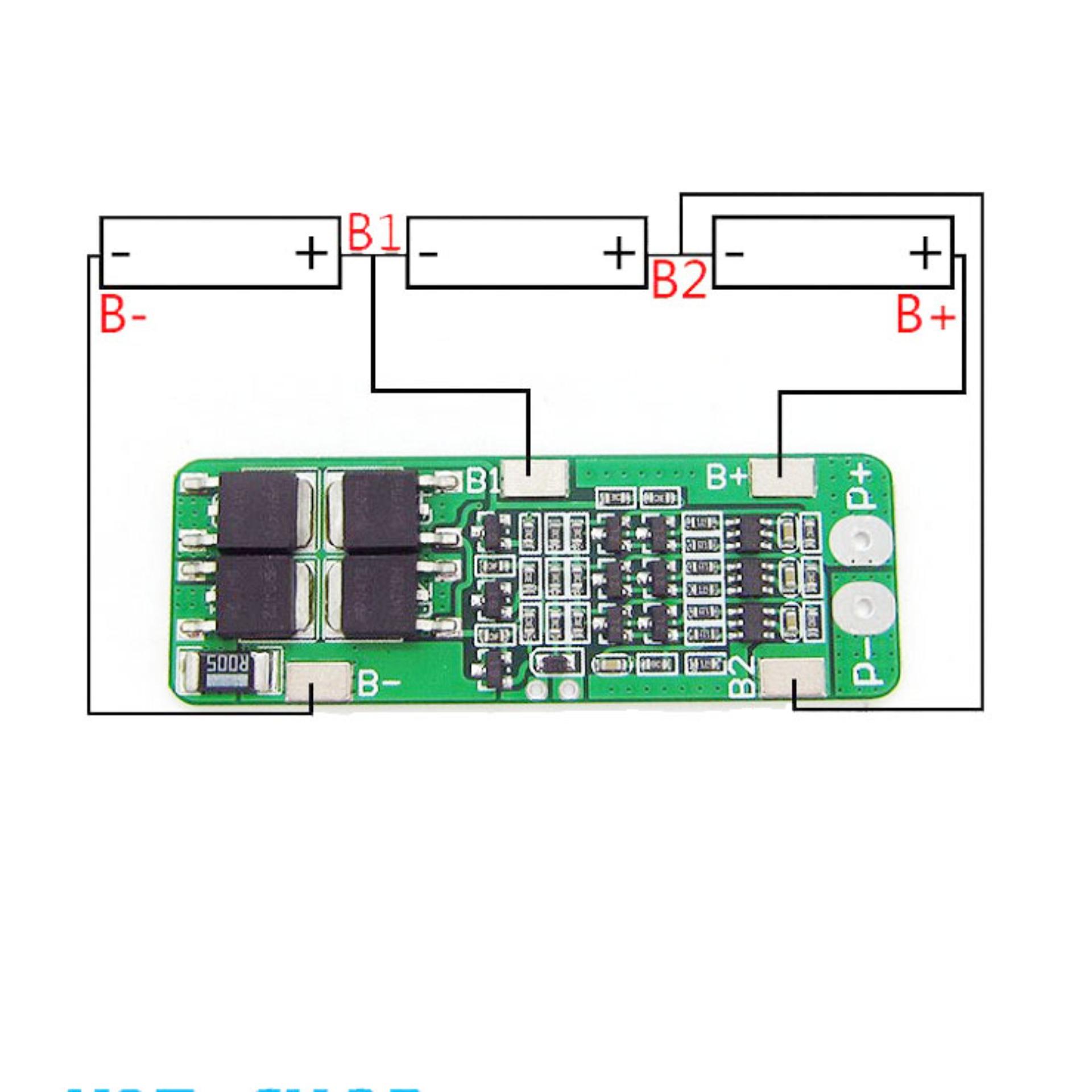 Mạch sạc bảo vệ pin 3s 20a