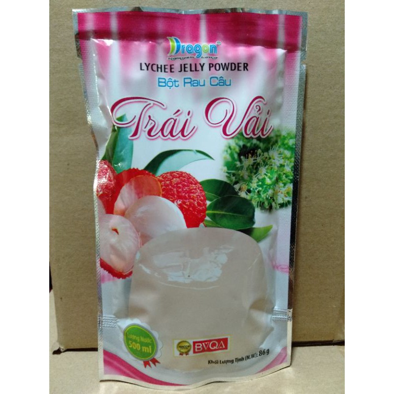 Bột rau câu trái vải dragon