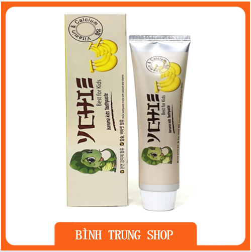Kem đánh răng trẻ em Hàn Quốc YCHIE ngăn ngừa sâu răng và ê buốt cho trẻ