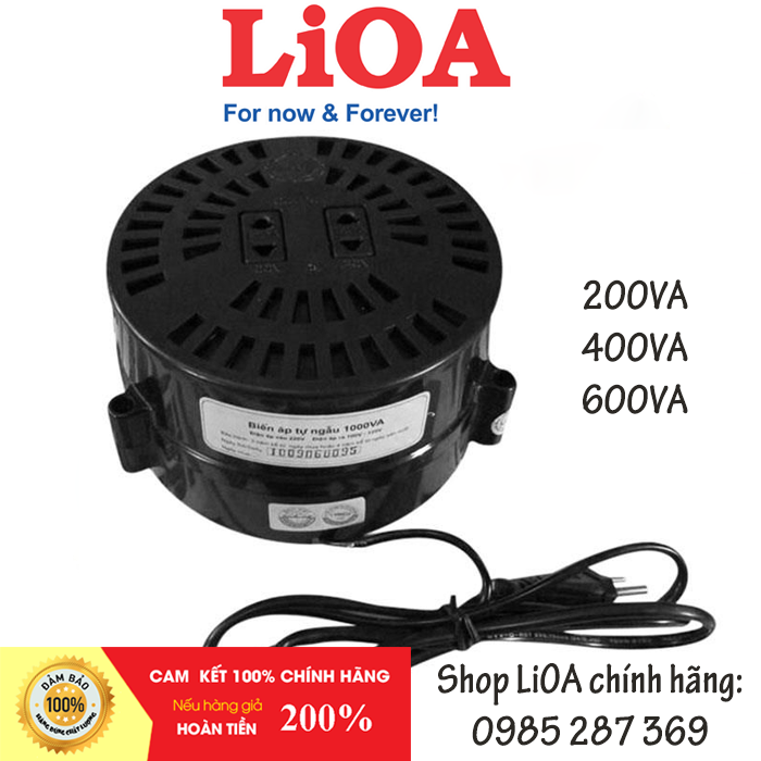 Biến áp đổi nguồn lioa 200/400/600va