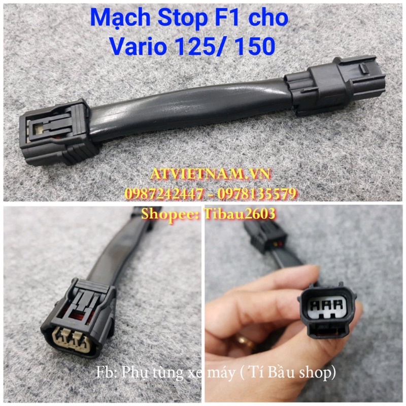 Mạch nháy stop f1 nhiều hiệu ứng cho vario 125/ 150