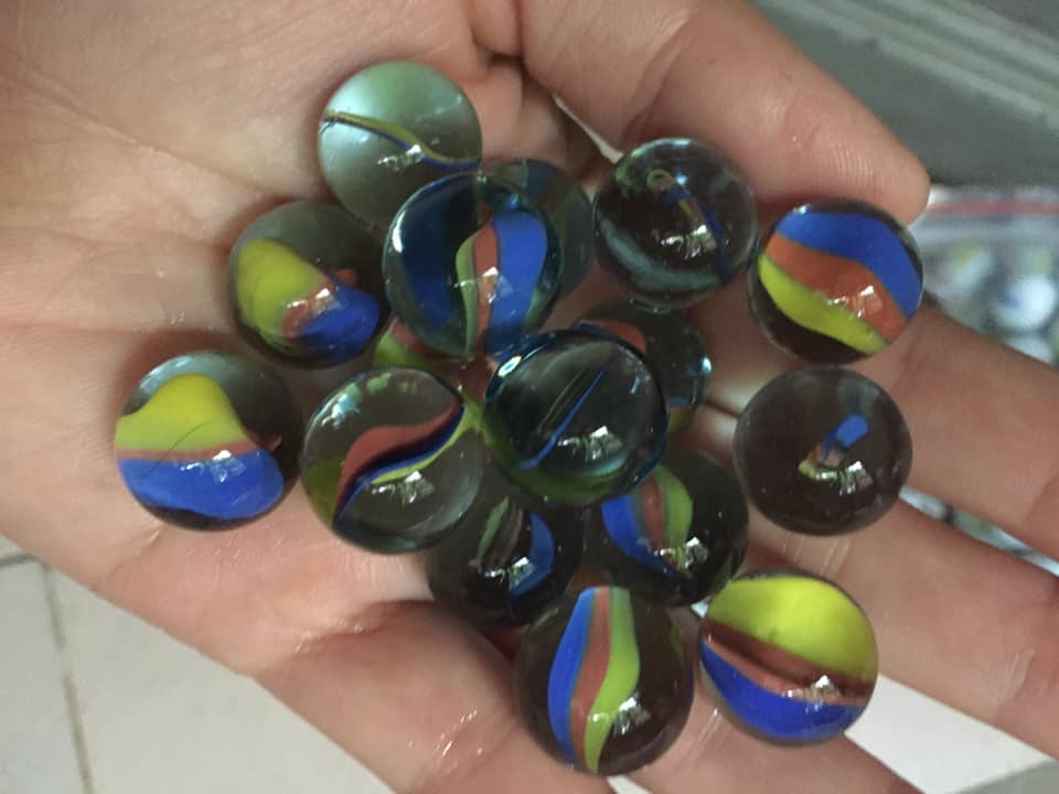 50 viên bi thủy tinh khế 16mm