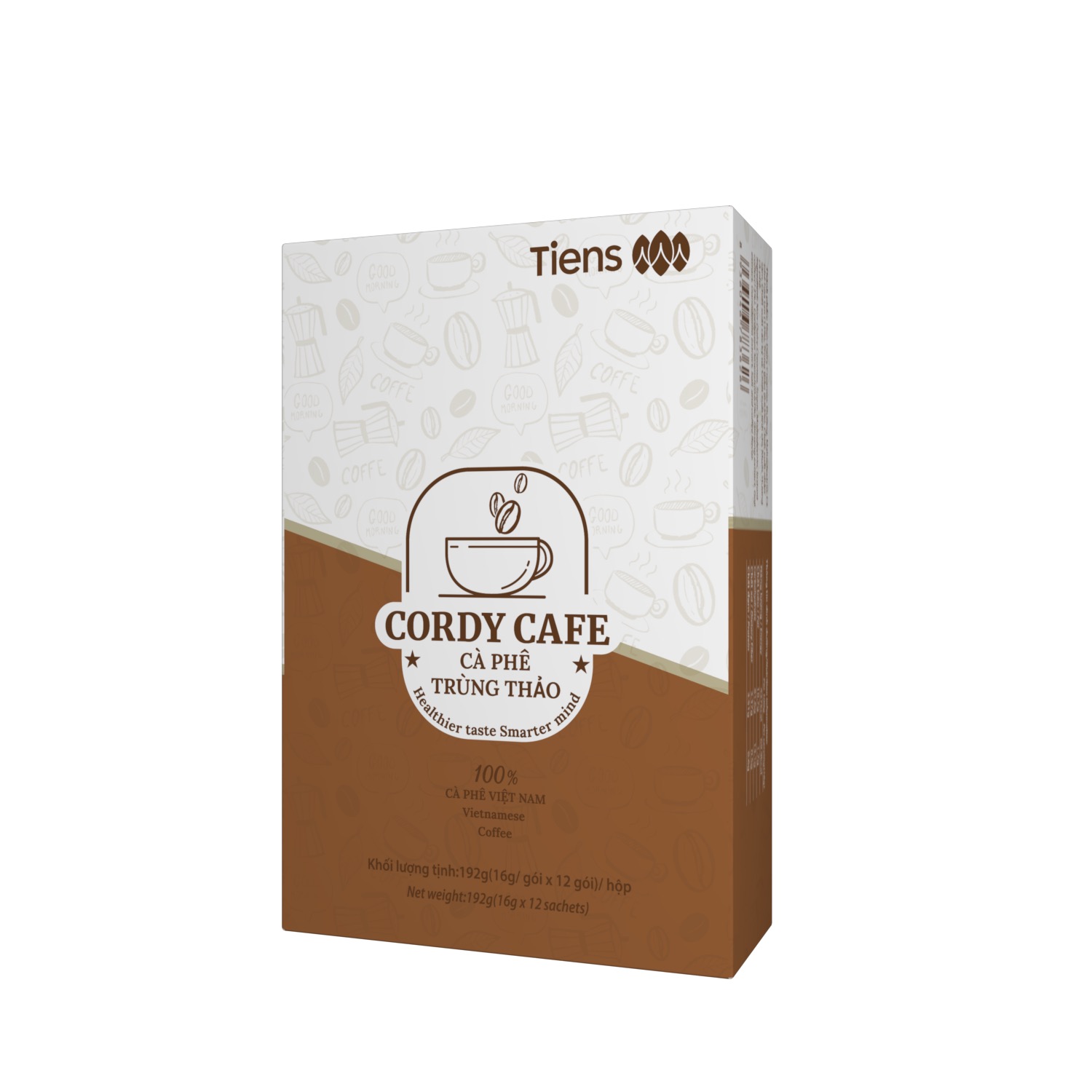 Cà phê Trùng thảo Tiens Thiên Sư giúp sảng khoải tinh thần