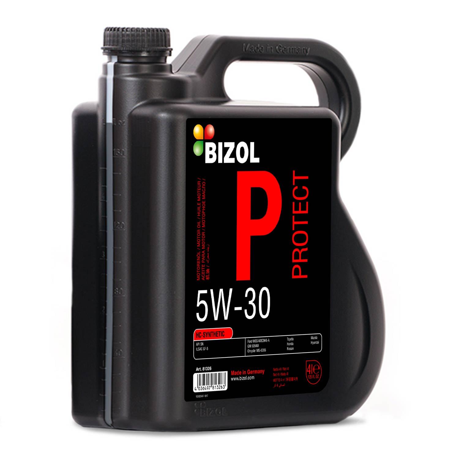 Dầu động cơ bizol protect 5w-30