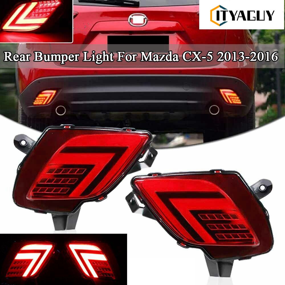 Đèn led phản xạ cản sau đèn phanh lái xe đèn sương mù cho mazda cx-5 2013-2016