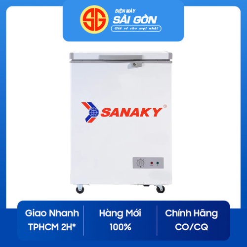 [HCM] Tủ Đông Sanaky VH-1599HY 150 Lít/100 Lít