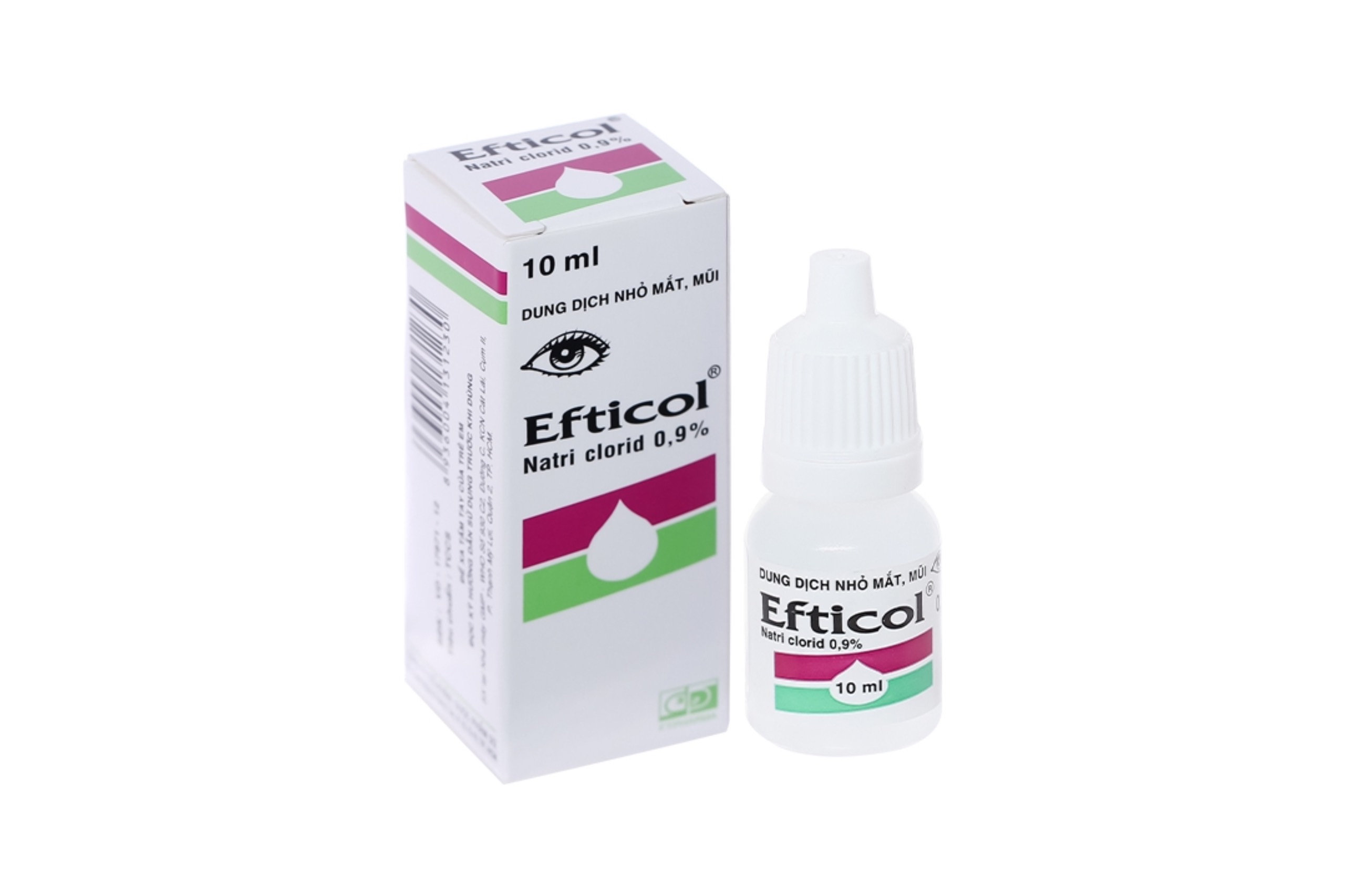 Dung dịch nhỏ mắt mũi efticol