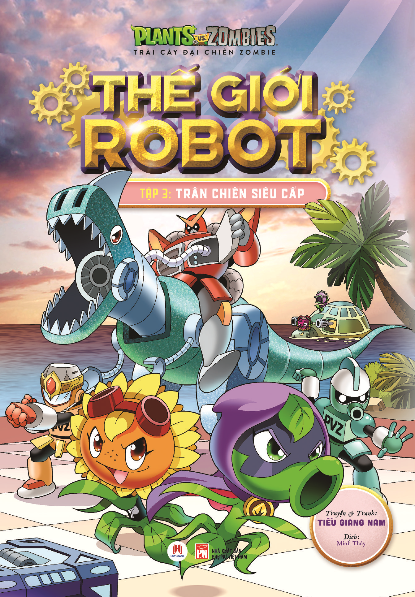 Trái cây đại chiến Zombie – Thế giới Robot – Tập 3: Trận chiến siêu cấp
