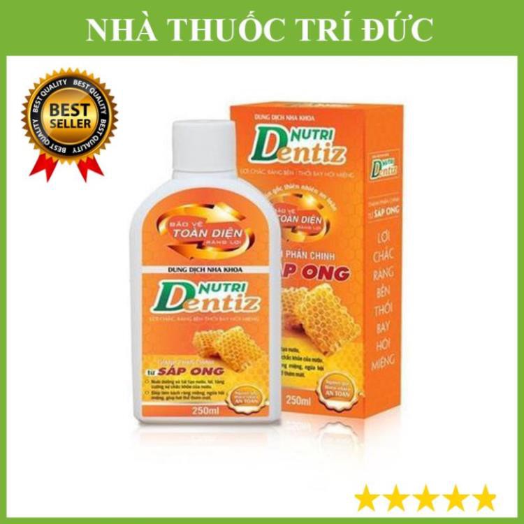 Nước Súc Miệng Nutridentiz Giúp Răng Chắc Khỏe,Hết Viêm Lợi,Chảy Máu Chân Răng, Hôi Miệng