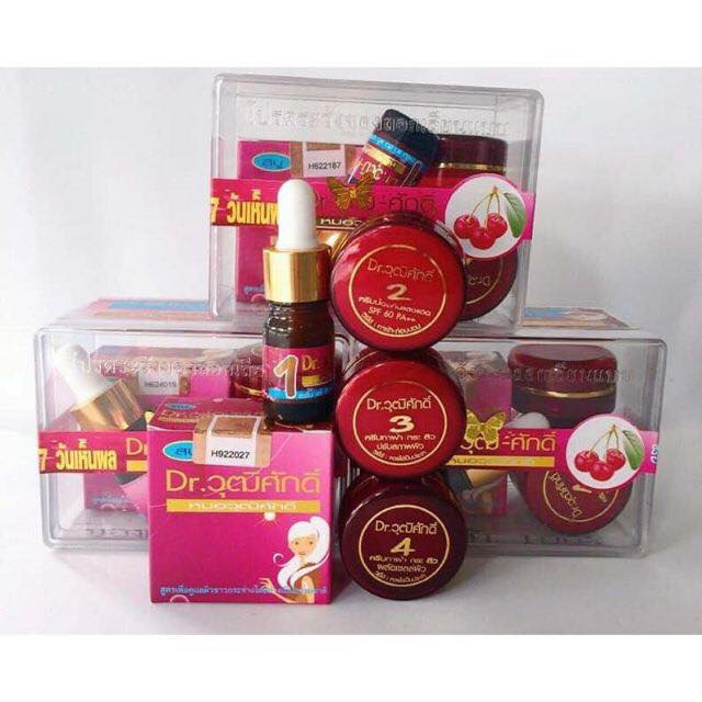 Bộ 5 món nám yanhee cherry đỏ thái lan