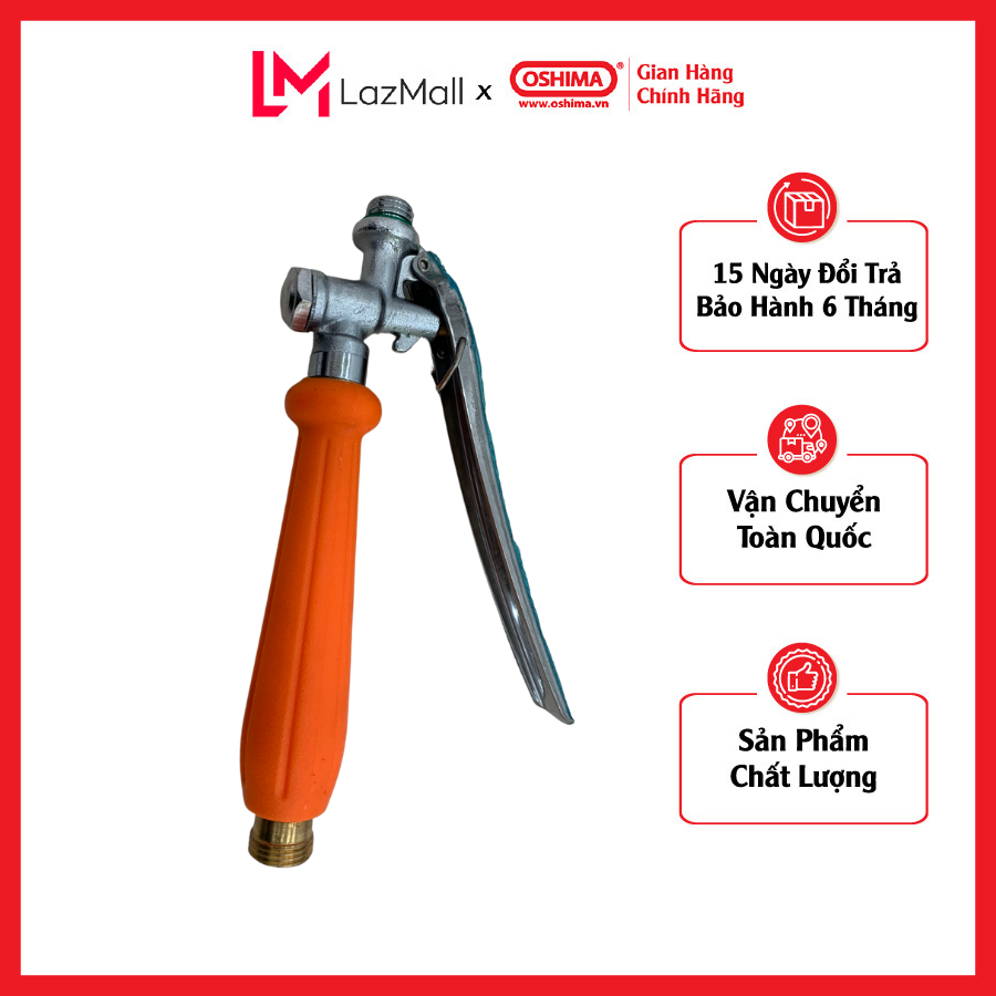 Tay bóp inox cho bình xịt điện, tay cầm inox bình xịt điện