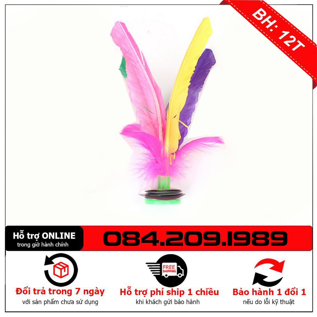 Cầu đá lông ngỗng đế cao su bền đẹp - Cầu đá cao cấp chuẩn thi đấu