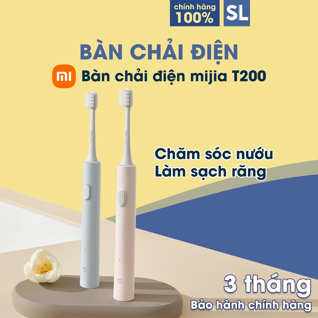 Bàn chải điện xiaomi mijia t200 - bàn chải đánh răng mijia t200