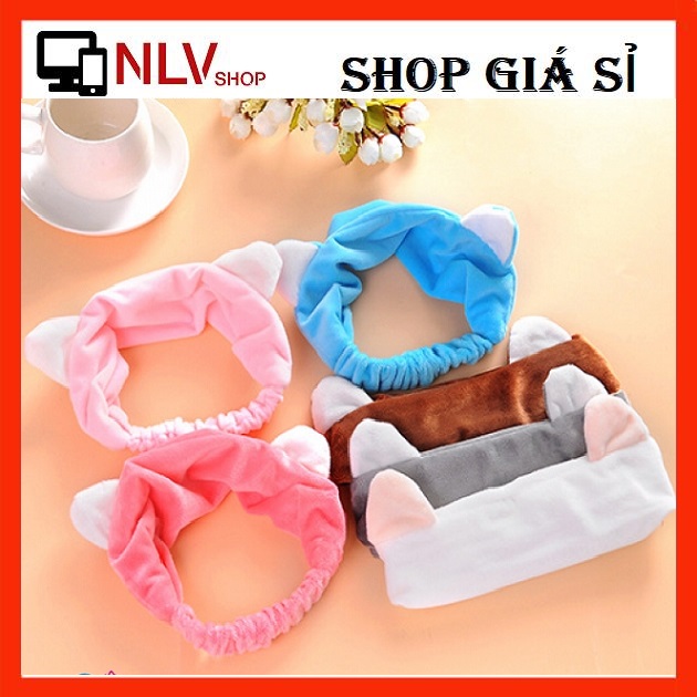 Nlvshop băng đô tai mèo - nhiều màu