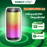 [NEW] Loa Bluetooth ROBOT RB510 Chống Nước Công Suất 10W Đèn Led RGB- Hỗ trợ Kết Nối Thẻ Nhớ/USB/ AUX Cổng 3.5