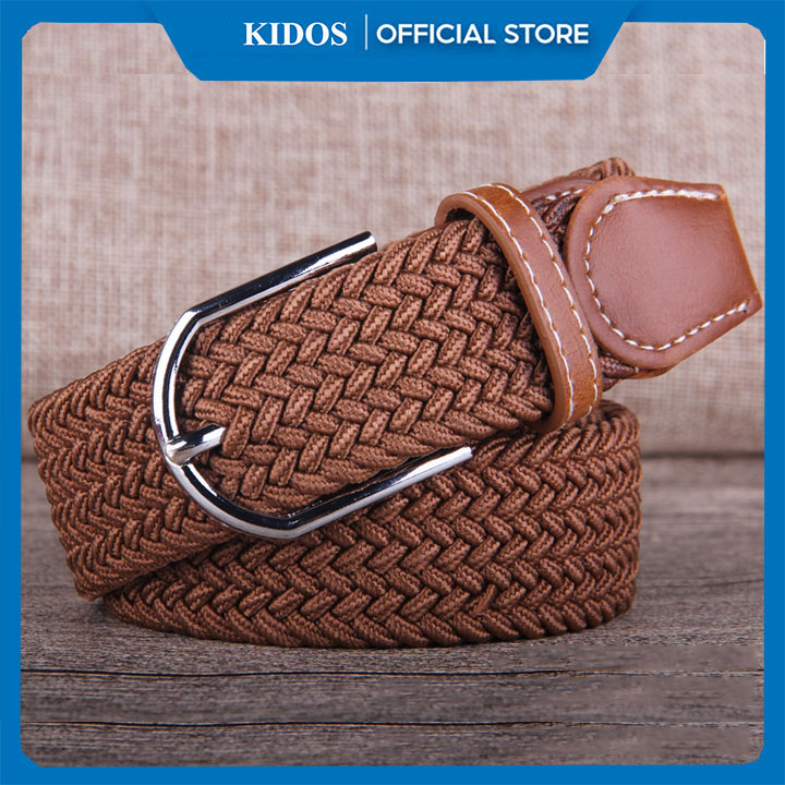 Thắt lưng vải nam co giãn thông minh U994, dây vải dù mặt khóa truyền thống xỏ lỗ thích hợp với du lịch và thường ngày