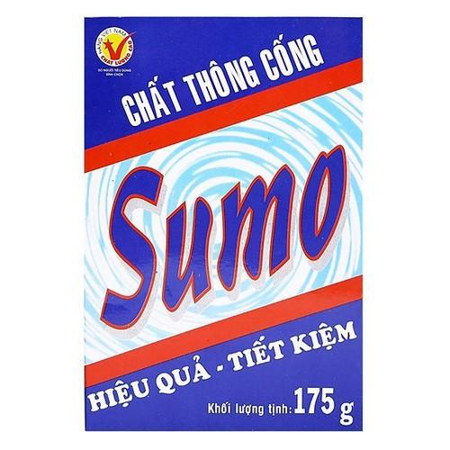  Bột Thông Cống thông ống thoát nước SUMO hộp 175gr thông Lavabo Cực Mạnh Siêu Thần Thánh Thế Hệ Mới - hiệu quả tức thì cam kết uy tín giá siêu tốt 