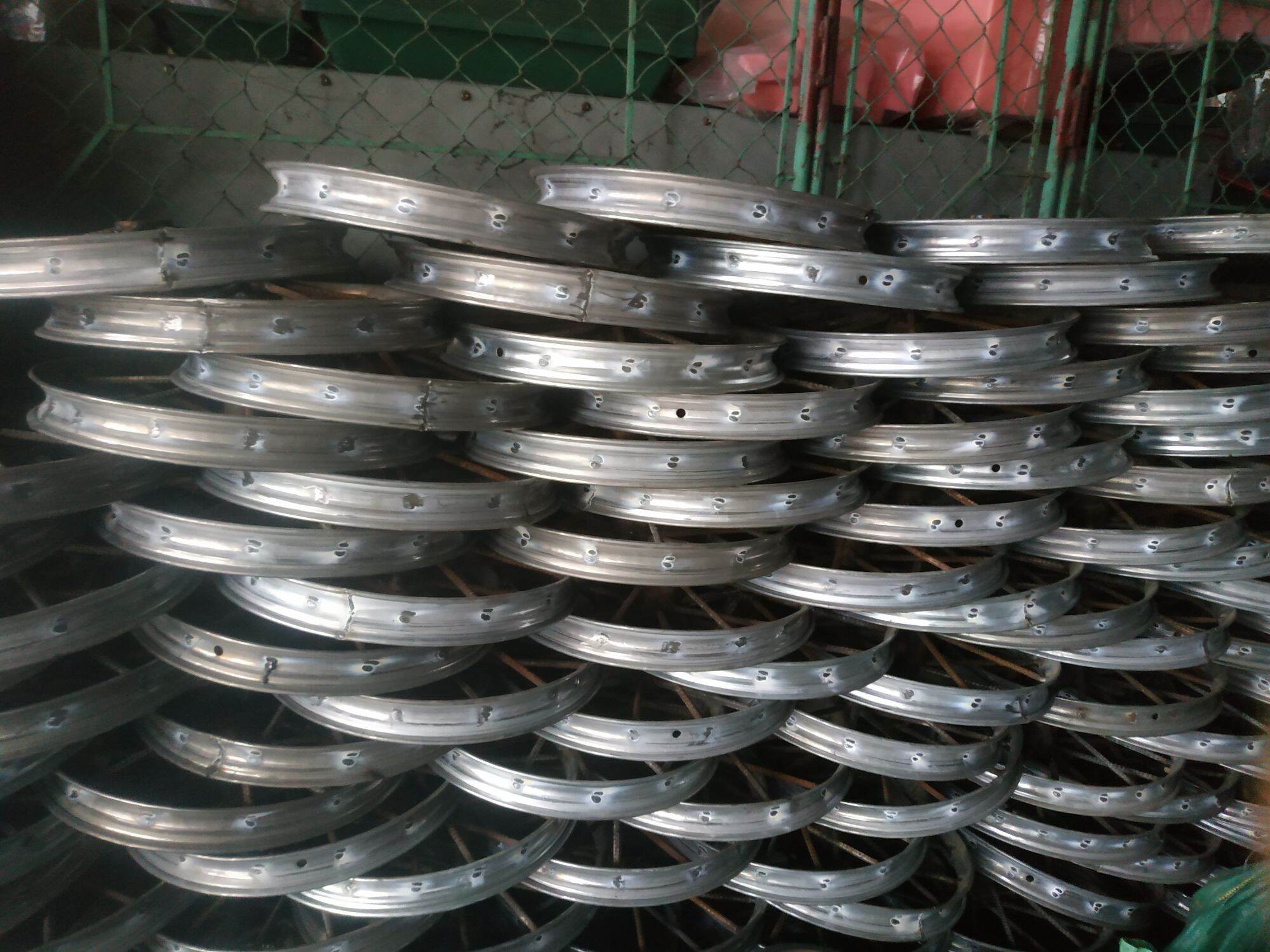 Vành xe cải tiến, 14 nan vành xe bò, vành xe ba gác (Chưa bi) Bánh xe cao su [Ko9Tam5ba5Hai3Nam8] Vành xe kéo vành xe lôi