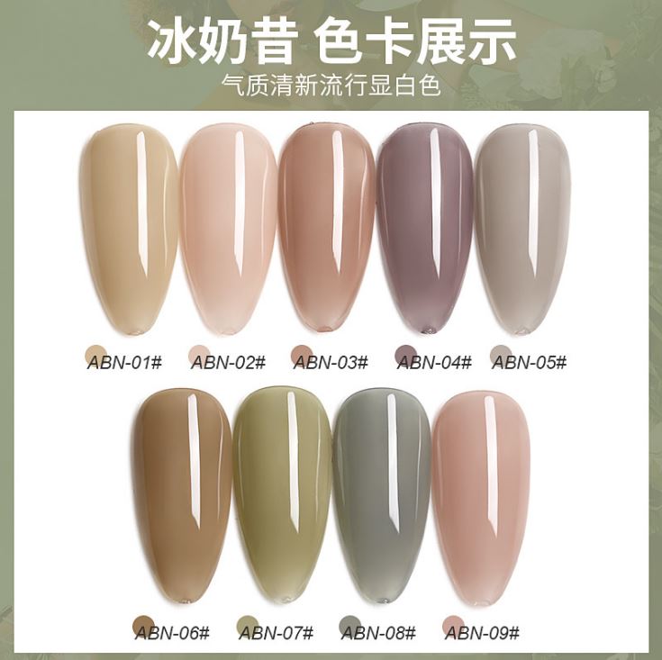 Sơn gel as thạch mã abn - chai đỏ 15ml