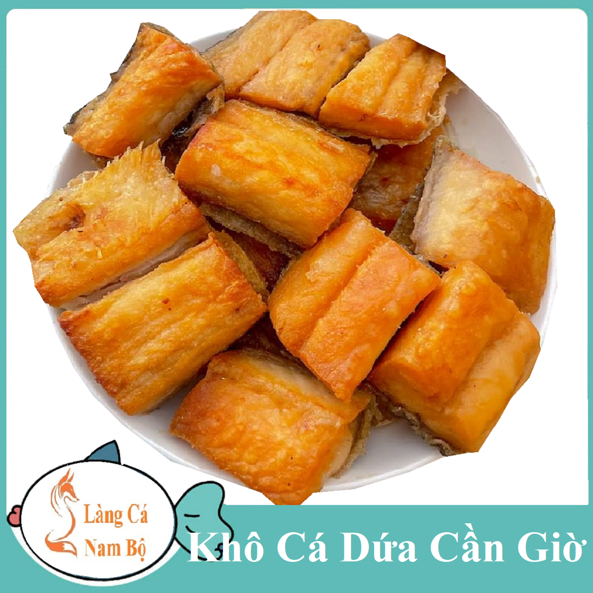 Khô cá dứa thiên nhiên cần giờ thịt nhiều thơm ngon loại 1 đặc biệt lóc xương- làng cá nam bộ