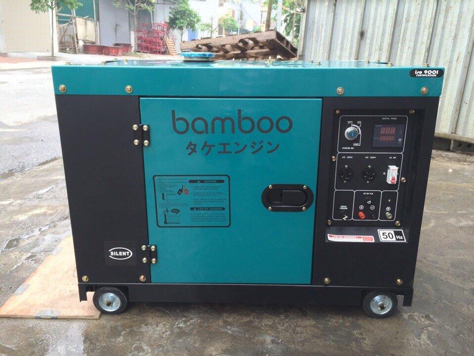 Máy phát điện chạy dầu 8kw bamboo 9800et