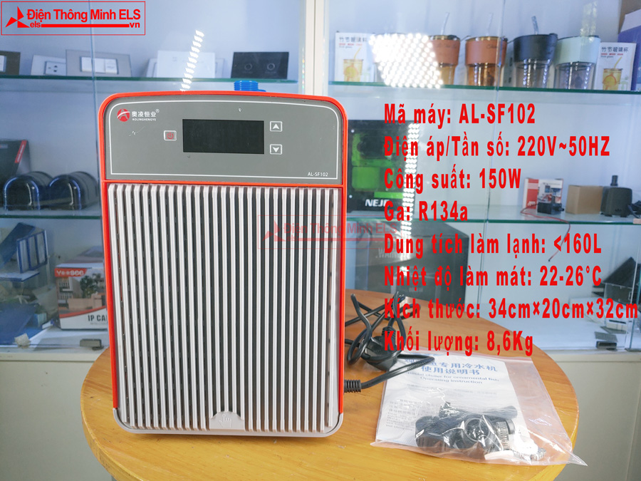 Máy chiller làm lạnh 160l nước sf-102