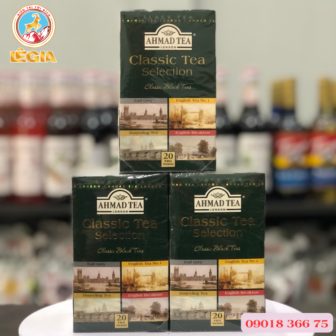 Bộ sưu tập trà đen ahmad 40g - ahmad classic tea collection