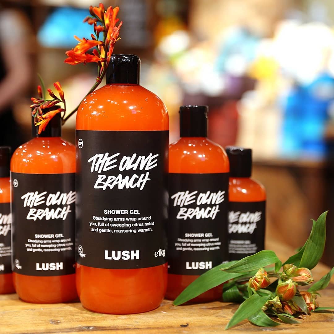 Sữa tắm lush - the olive branch shower gel