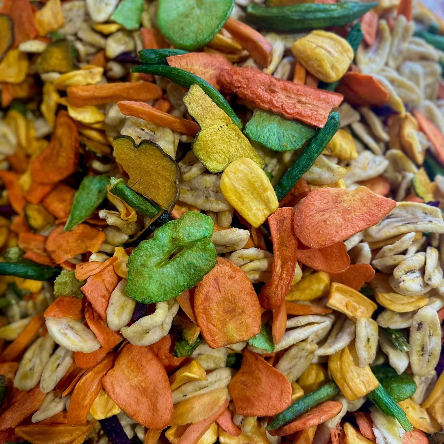 Rau củ sấy/ trái cây sấy 500g - đặc sản đà lạt