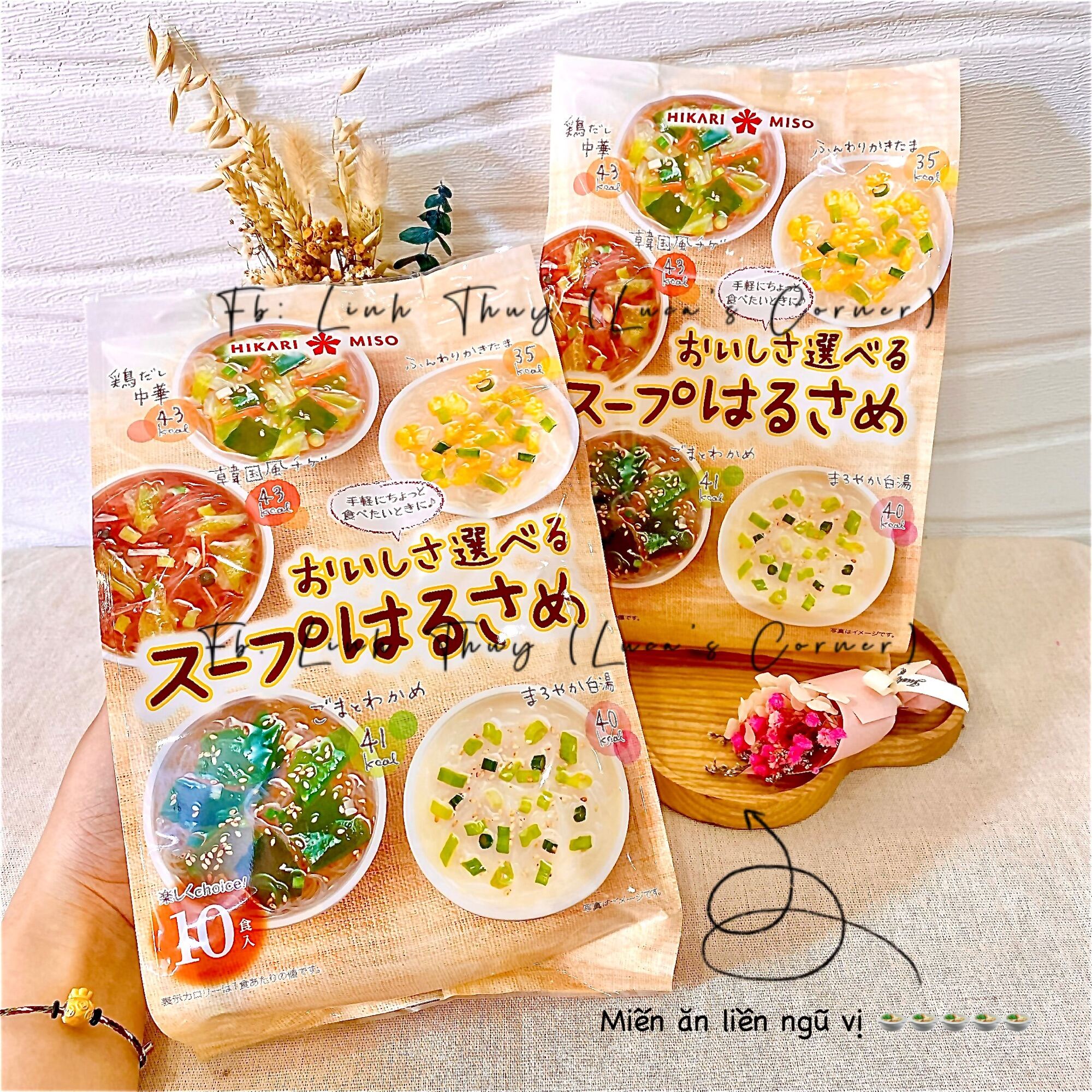 Miến ăn liền ngũ vị Hikari Miso Nhật Bản cho bé ăn dặm - TH Cosmetics
