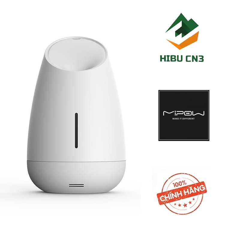Máy xông tinh dầu mipow vaso 2.0 aroma công nghệ âm thanh thư giãn hàng chính hãng – hibu cn3