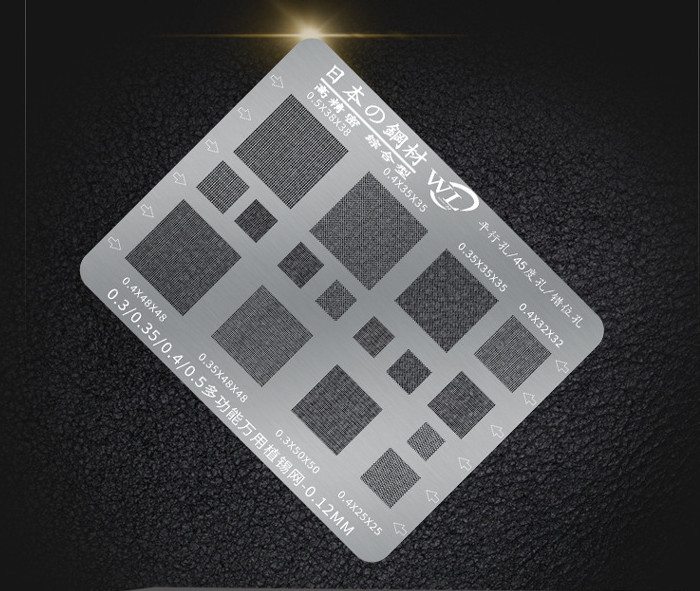 Vỉ đa năng wl các size từ 0.3mm đến 0.5mm
