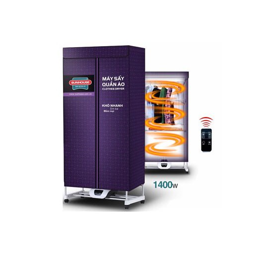 Máy sấy quần áo SUNHOUSE SHD2707