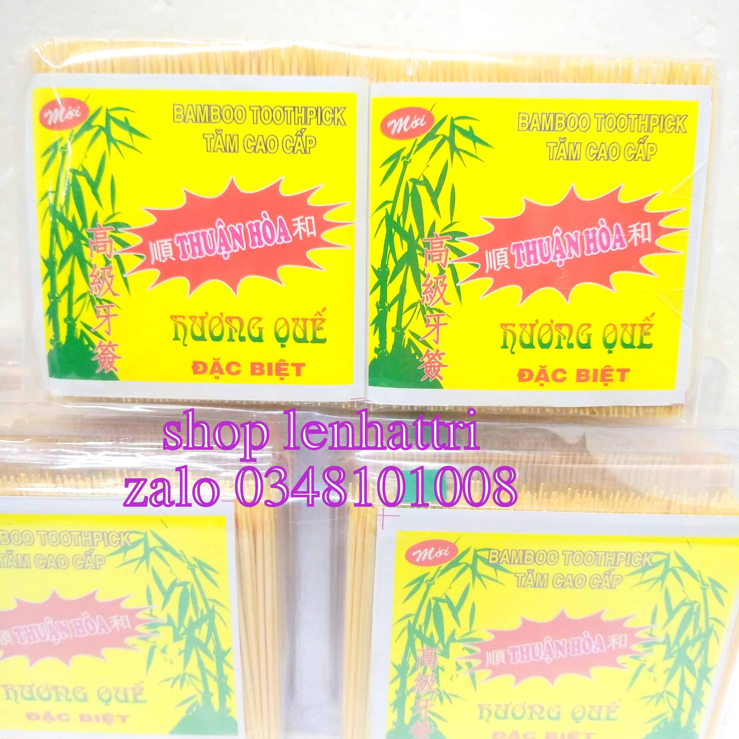 Tăm xỉa răng hương quế 10 gói
