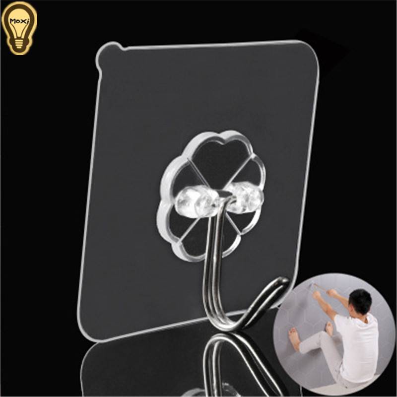 Móc treo đồ dán tường siêu dính siêu chịu lực