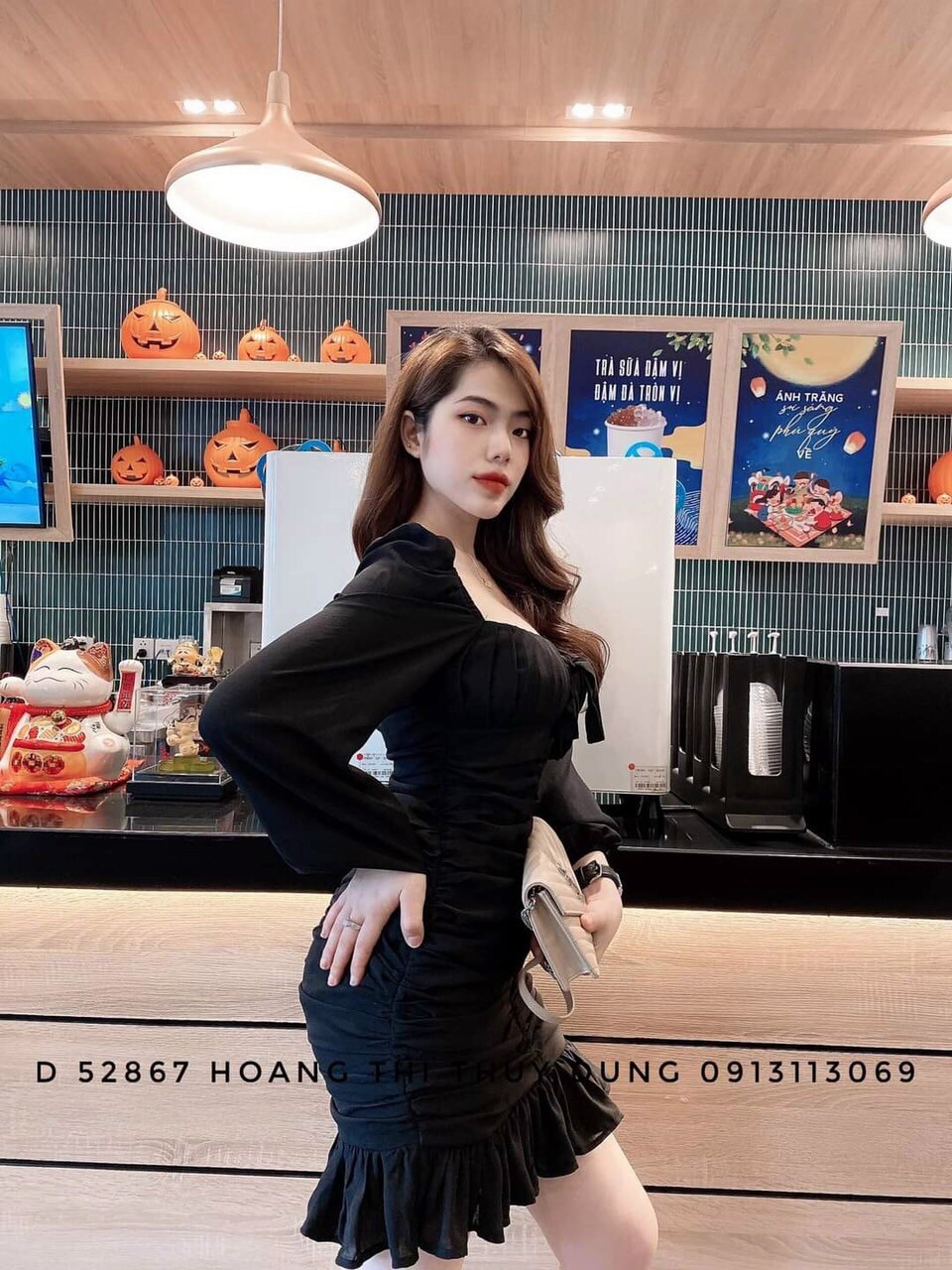 [15-17.5 Hoàn tiền 15%]  ĐẦM BODY TAY DÀI CÓ MỐT NGỰC , VÁY NHÚN EO DẠNG ĐUÔI CÁ THẬT DỄ THƯƠNG, MẶT ĐI CHƠI HAY DẠO PHỐ ĐIỀU ĐƯỢC