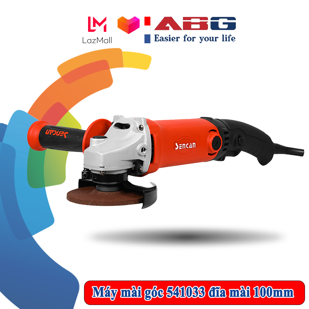 Máy Mài Góc Sencan 541033 Máy Mài Cầm Tay Công Tắc Đuôi Công Suất 720W Đĩa