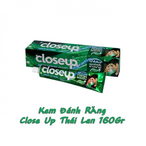Kem đánh răng Close Up thái lan 160g - Hàng chính hãng